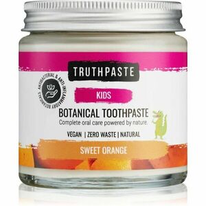 Truthpaste Kids Sweet Orange természetes fogkrém gyermekeknek 100 ml kép