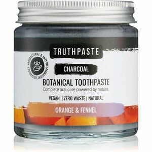 Truthpaste Charcoal természetes fogkrém Fennel & Orange 100 ml kép