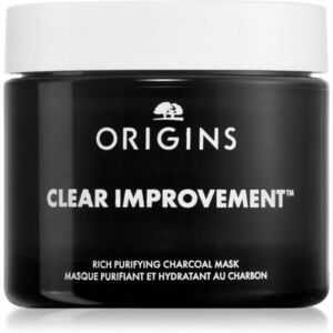 Origins Clear Improvement® Rich Purifying Charcoal Mask tisztító maszk aktív szénnel 75 ml kép