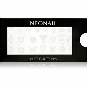 NEONAIL Stamping Plate sablonok körmökre típus 02 1 db kép