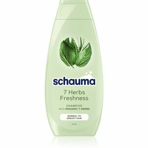 Schwarzkopf Schauma 7 Herbs gyógynövényes sampon normál és zsíros hajra 400 ml kép