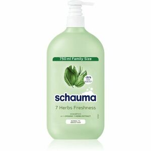 Schwarzkopf Schauma 7 Herbs gyógynövényes sampon normál és zsíros hajra 750 ml kép