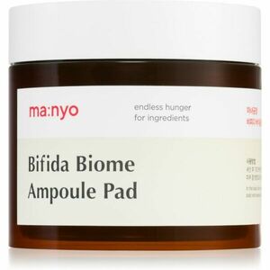 ma: nyo Bifida Biome bőrhámlasztó tisztító párnácskák a bőr hidratálásáért és feszességéért 70 db kép