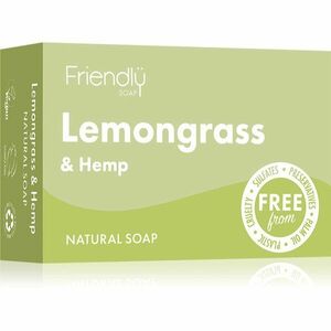 Friendly Soap Natural Soap Lemongrass & Hemp természetes szappan 95 g kép