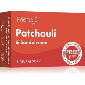 Friendly Soap Natural Soap Patchouli & Sandalwood természetes szappan 95 g kép
