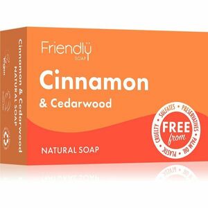 Friendly Soap Natural Soap Cinnamon & Cedarwood természetes szappan 95 g kép