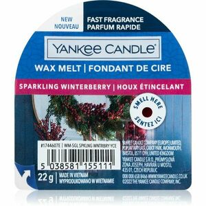 Yankee Candle Sparkling Winterberry illatos viasz aromalámpába Signature 22 g kép