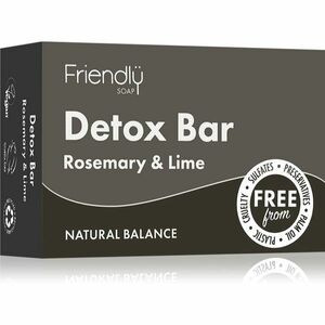 Friendly Soap Detox Bar Rosemary & Lime természetes szappan 95 g kép