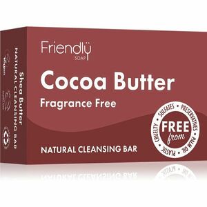 Friendly Soap Cocoa Butter természetes szappan kakaóvajjal arcra és testre 95 g kép