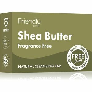 Friendly Soap Shea Butter természetes szappan az arcra Shea vajjal 95 g kép