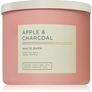 Bath & Body Works Apple & Charcoal illatgyertya 411 g kép