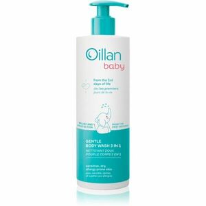 Oillan Baby Gentle Body Wash gyermek tisztító gél és sampon 3 az 1-ben 400 ml kép