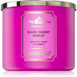 Bath & Body Works Black Cherry Merlot illatgyertya 411 g kép