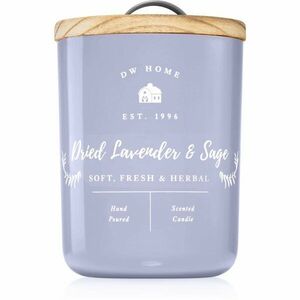 DW Home Farmhouse Dried Lavender & Sage illatgyertya 108 g kép