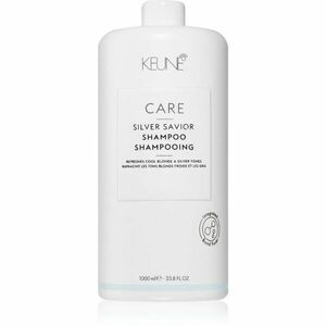 Keune Care Silver Savior Shampoo sampon a sárga tónusok neutralizálására 1000 ml kép