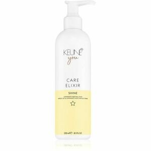 Keune Care You Elixir Shine intenzív hajmaszk az életerő nélküli hajnak 250 ml kép