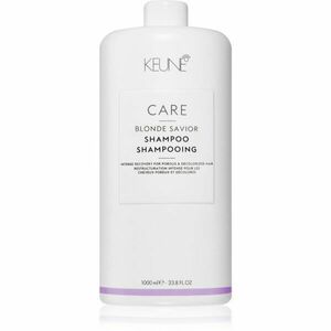 Keune Care Blonde Savior Shampoo hajsampon szőkített, festett és vegyileg kezelt hajra 1000 ml kép