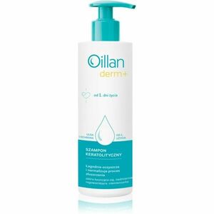 Oillan Derm+ Ceratolytic Shampoo keratolizáló bőrgyógyászati sampon gyermekeknek születéstől kezdődően 180 ml kép