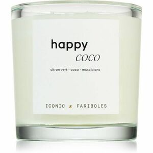 FARIBOLES Iconic Happy Coco illatgyertya 400 g kép