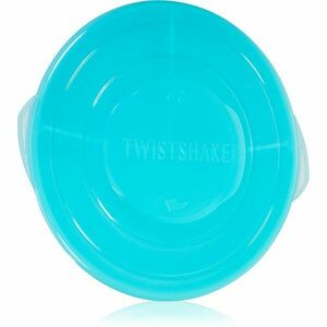 Twistshake Divided Plate osztott tányér kupakkal Blue 6 m+ 1 db kép