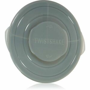 Twistshake Divided Plate osztott tányér kupakkal Grey 6 m+ 1 db kép