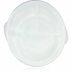 Twistshake Divided Plate osztott tányér kupakkal White 6 m+ 1 db kép