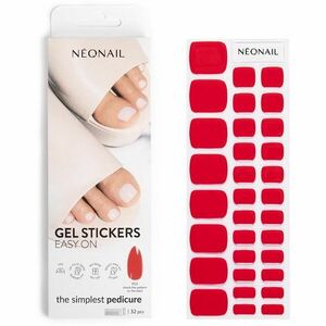 NEONAIL Easy On Gel Stickers körömmatrica lábakra árnyalat P03 32 db kép