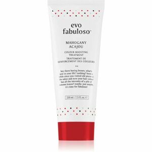 EVO Fabuloso Colour Boosting Treatment haj maszk a hajszín élénkítéséért árnyalat Mahogany 220 ml kép