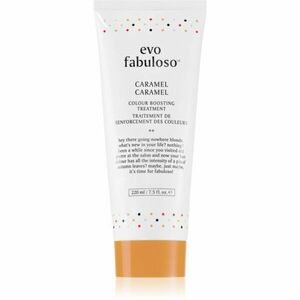 EVO Fabuloso Colour Boosting Treatment haj maszk a hajszín élénkítéséért árnyalat Caramel 220 ml kép