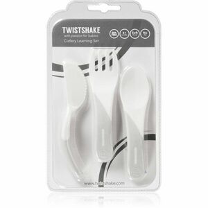 Twistshake Learn Cutlery étkészlet White 6 m+ 3 db kép