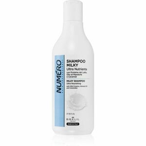 Brelil Professional Milky Ultra Nutriente Shampoo tápláló sampon minden hajtípusra 800 ml kép