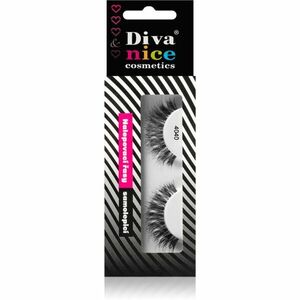 Diva & Nice Cosmetics Accessories ragasztható műszempilla természetes hajból No. 4040 1 db kép