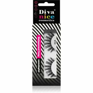 Diva & Nice Cosmetics Accessories ragasztható műszempilla természetes hajból No. 8733 1 db kép