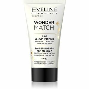 Eveline Cosmetics Wonder Match sminkalap a make-up alá 3 az 1-ben SPF 20 30 ml kép