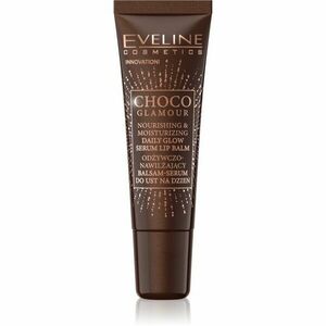Eveline Cosmetics Choco Glamour tápláló és hidratáló ajakbalzsam 12 ml kép