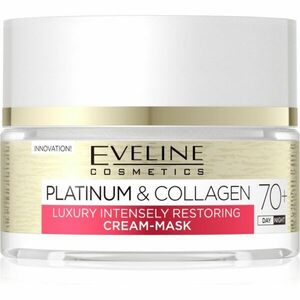 Eveline Cosmetics Platinum & Collagen megújító krémes pakolás 70+ 50 ml kép