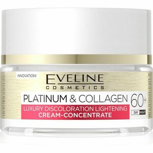 Eveline Cosmetics Platinum & Collagen nappali és éjszakai ránctalanító krém 60+ 50 ml kép