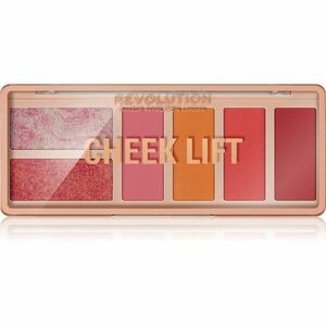 Makeup Revolution Cheek Lift arcpirosító paletta árnyalat Pink Energy 6x1, 8 g kép