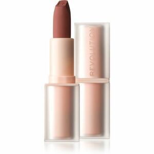 Makeup Revolution Lip Allure Soft Satin Lipstick krémes rúzs szatén finish-el árnyalat Chauffeur Nude 3, 2 g kép
