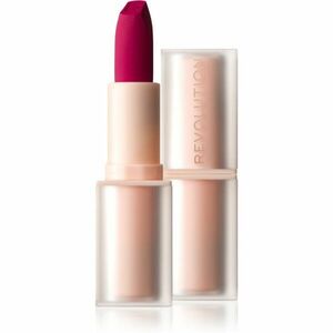 Makeup Revolution Lip Allure Soft Satin Lipstick krémes rúzs szatén finish-el árnyalat Material Girl Wine 3, 2 g kép