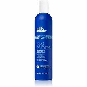 Milk Shake Cold Brunette Shampoo sampon a sárga tónusok neutralizálására a barna árnyalatú hajra 300 ml kép