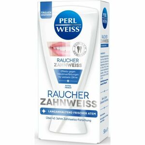 Perl Weiss Bleaching Toothpaste for Smokers fehérítő fogkrém dohányzóknak 50 ml kép
