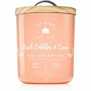 DW Home Farmhouse Peach Cobbler & Cream illatgyertya 240 g kép