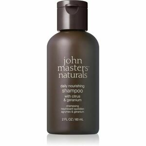 John Masters Organics Citrus & Geranium Daily Nourishing Shampoo tápláló sampon vegán citrus 60 ml kép