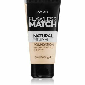 Avon Flawless Match Natural Finish hidratáló alapozó SPF 20 árnyalat 140P Light Ivory 30 ml kép
