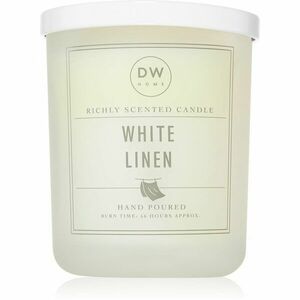 DW Home Signature White Linen illatgyertya 434 g kép