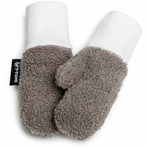 T-TOMI TEDDY Gloves Grey kesztyű gyermekeknek születéstől kezdődően 6-12 months 1 db kép