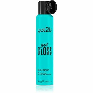 got2b got Gloss Shine Finish hővédő spray hajra a fénylő és selymes hajért 200 ml kép