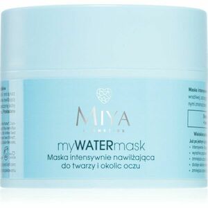 MIYA Cosmetics myWATERmask intenzív hidratáló maszk az arcra és a szem környékére 50 ml kép