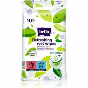 BELLA Refreshing wet wipes frissítő nedves törlőkendők 10 db kép